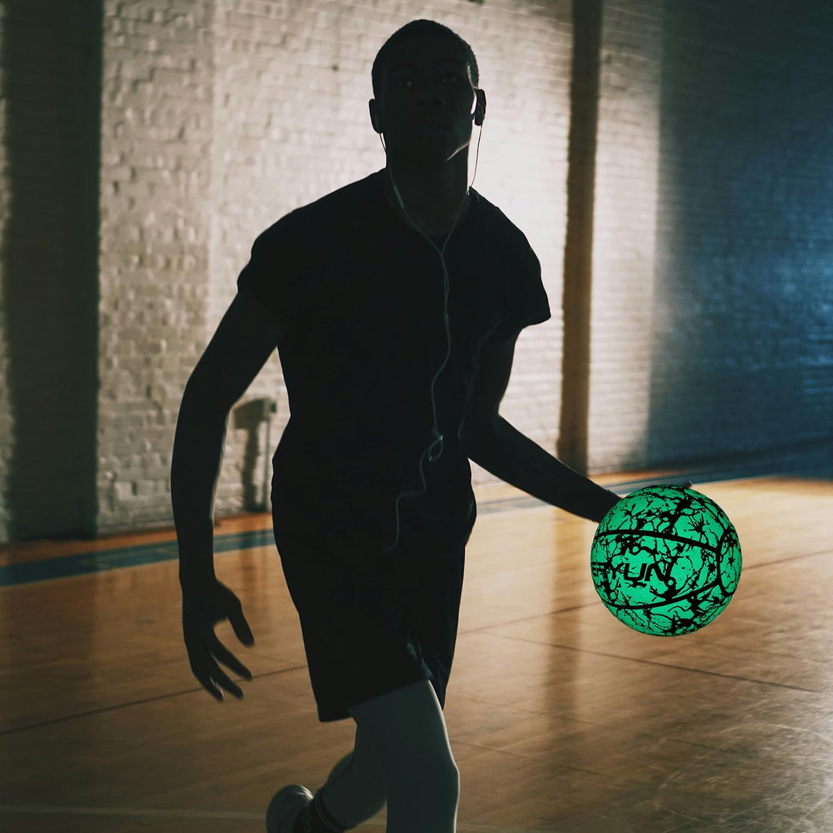 GLOW IN THE DARK BASKETBALL