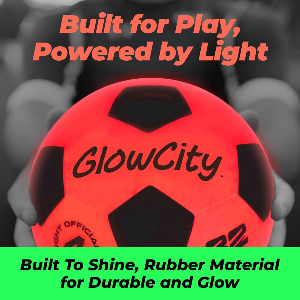 GLOW IN THE DARK FOOTBALL