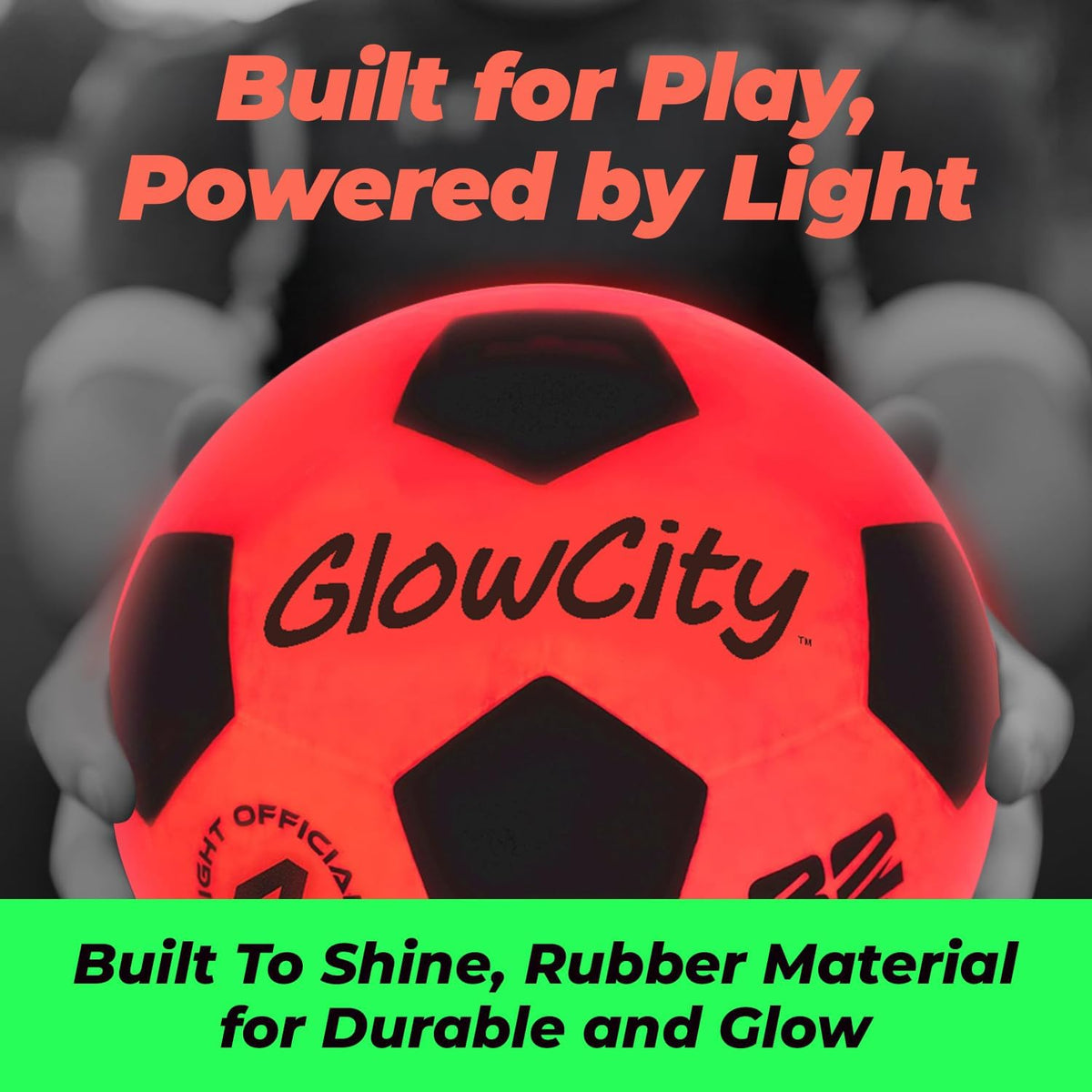 GLOW IN THE DARK FOOTBALL