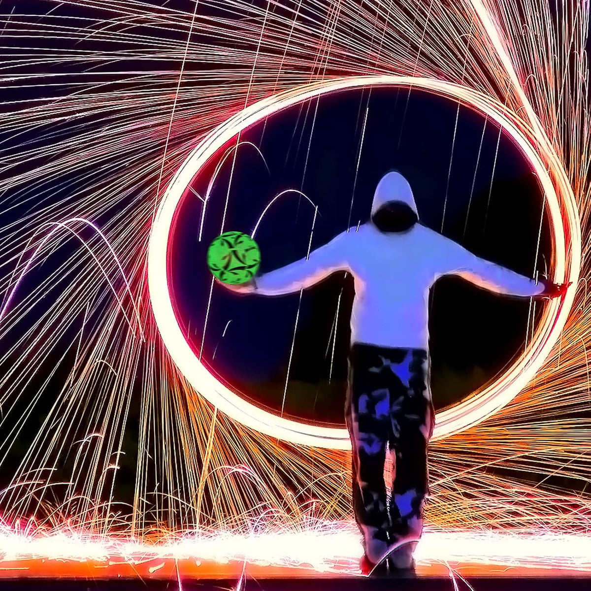 GLOW IN THE DARK FOOTBALL