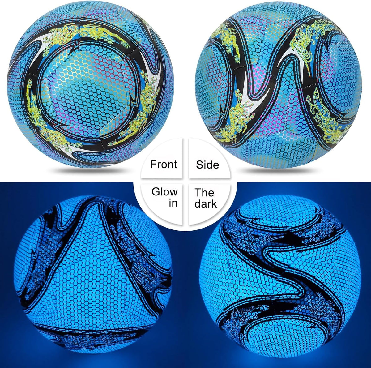 GLOW IN THE DARK FOOTBALL